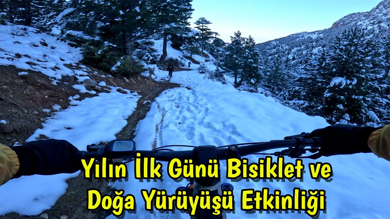 Yılın İlk Bisiklet ve Trekking Etkinliği- Karda 1825 Metreye Yolculuk 01.01.2025