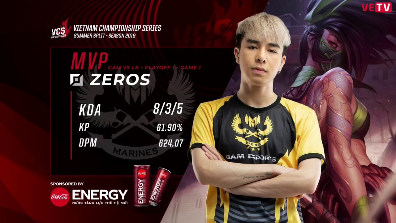 MVP Zeros Highlights [GAM vs LK] Game 1