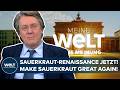 MEINUNG: „Zum Frühstück ein Steak mit Sauerkraut“ – Sauerkraut-Renaissance jetzt! Gunnar Schupelius