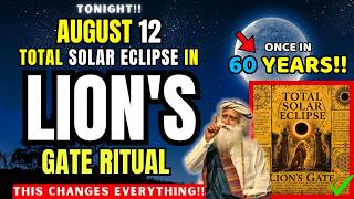 ✅LIONS GATE Portal Ending With A Total SOLAR ECLIPSE!  This Ritual Will MANIFEST MIRACLES💫