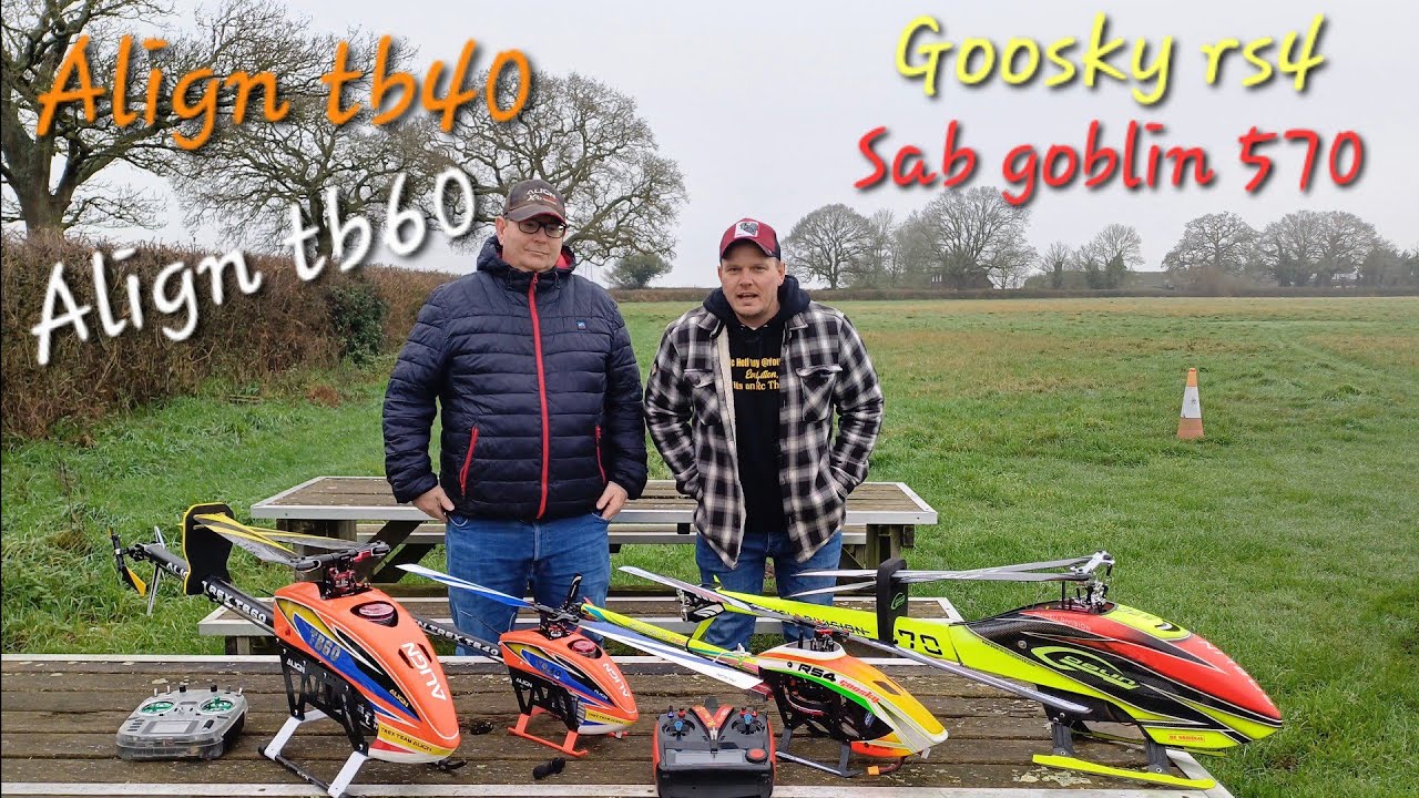 Goosky rs4, Align tb40, Sab Goblin 570, Align tb60. Christmas holiday fun at our club!!!