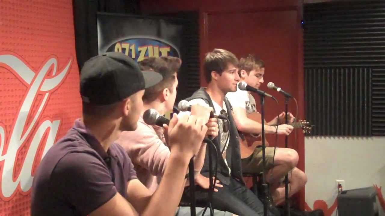 Big Time Rush - 97.1 ZHT Coca Cola Lounge Part 1