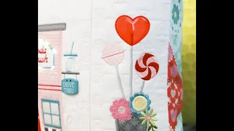 Kimberbell Sweetheart Street Sew Along Blocks 1 and 2