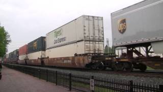 CSX 4773 Leads An Intermodal @ North East, PA w Canon HF11