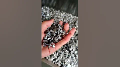 Hex Head Self Drilling Screws with EPDM Washer #bestquality #diyprojects #constructionprojects