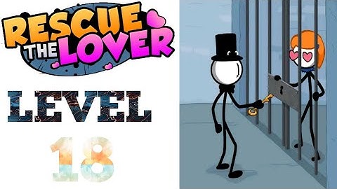 Rescue the lover- Level- 18 Gameplay Walkthrough  (Android, iOS)  #trydra #rescuethelover #newgame