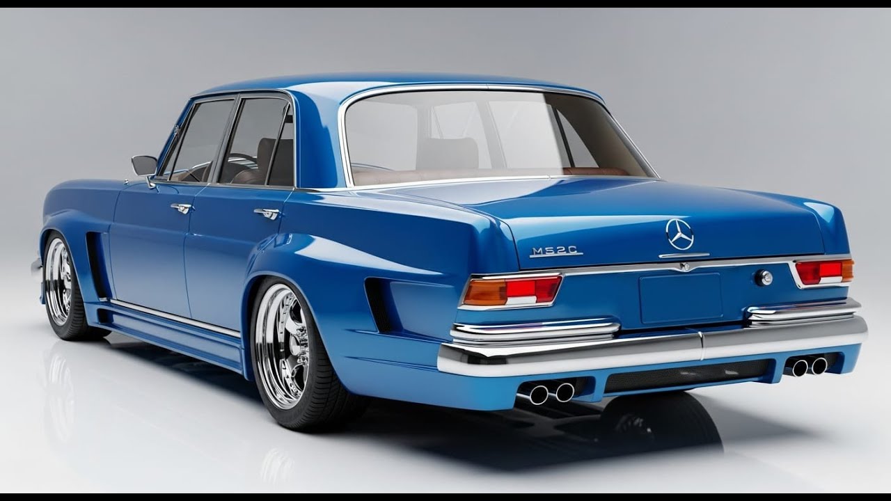 1968 Mercedes-Benz W111 – The Classic Luxury Sedan That Defined an Era