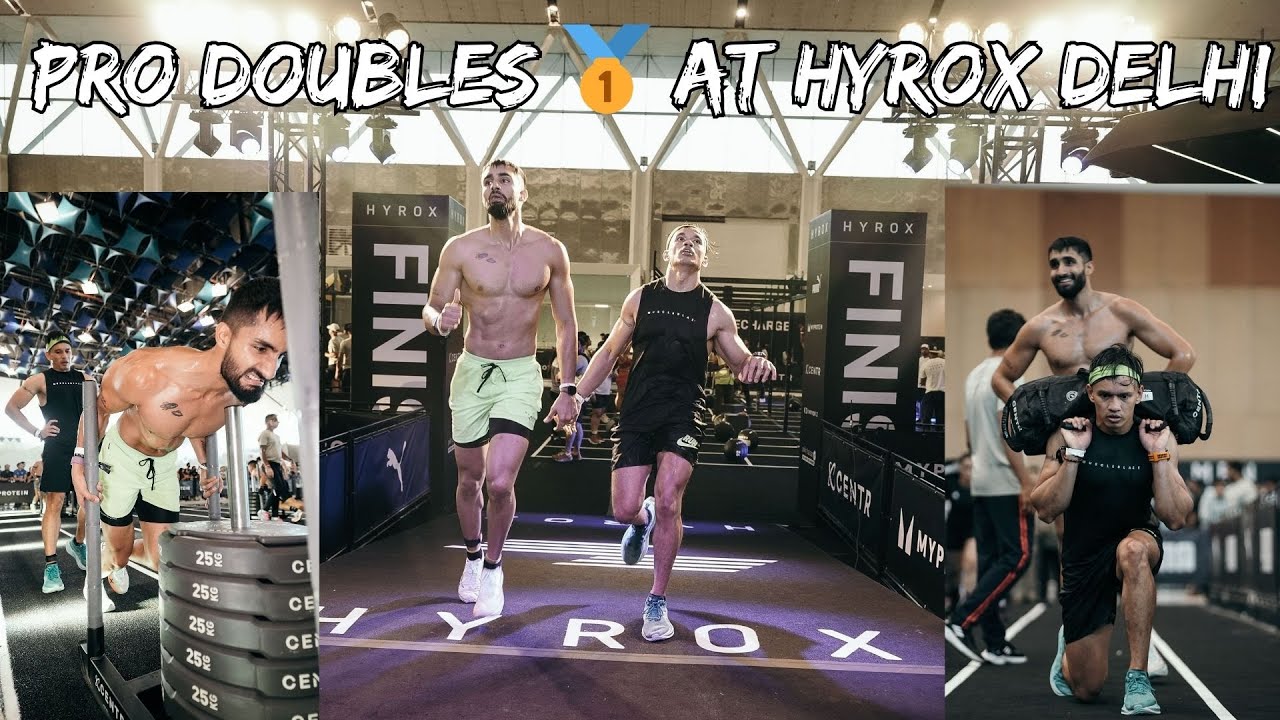 HYROX DELHI CHAMPIONS: Tom & Anmol's performance breakdown | How we got #1 in MEN'S PRO DOUBLES 🇮🇳