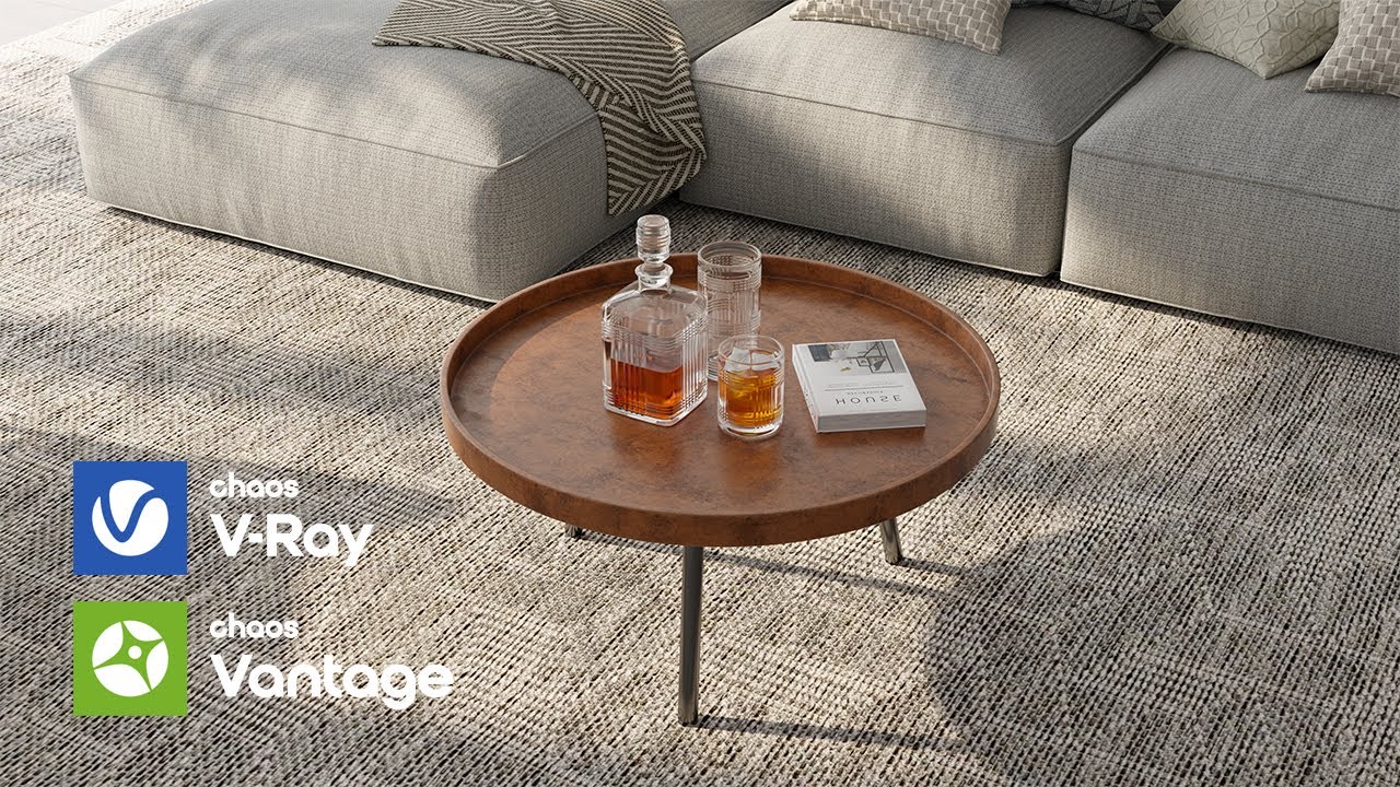 Ultra-Realistic Interior Visualization with 3ds Max & Chaos Vantage