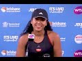 Naomi Osaka's hilarious press conference! 2019 Brisbane International Second Round | 大坂なおみ