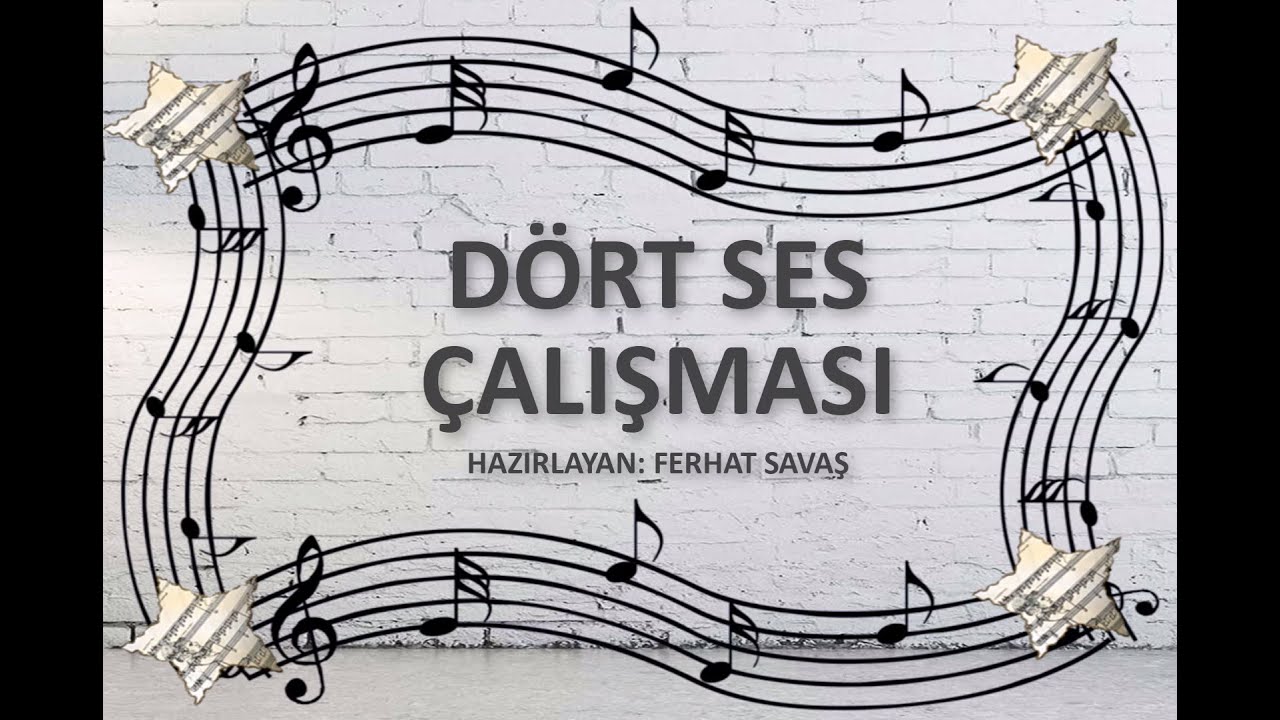DÖRT (4) SES ÇALIŞMASI | KONSERVATUVAR YETENEK SINAVINA HAZIRLIK