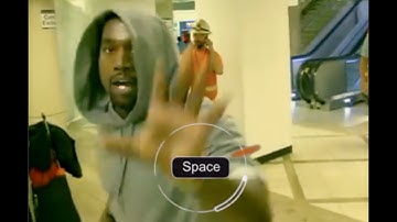 Kanye almost fails quick time event again