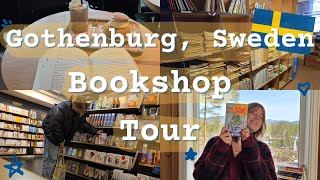 taking you on a bookstore tour of gothenburg 📚 plus book haul