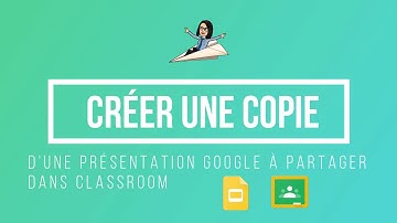 Copie de Google Slides et partage