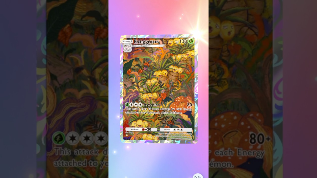 Exeggutor 1 star pull 🌴 