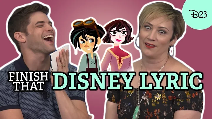 Finish that Disney Lyric with Jeremy Jordan and Ed...