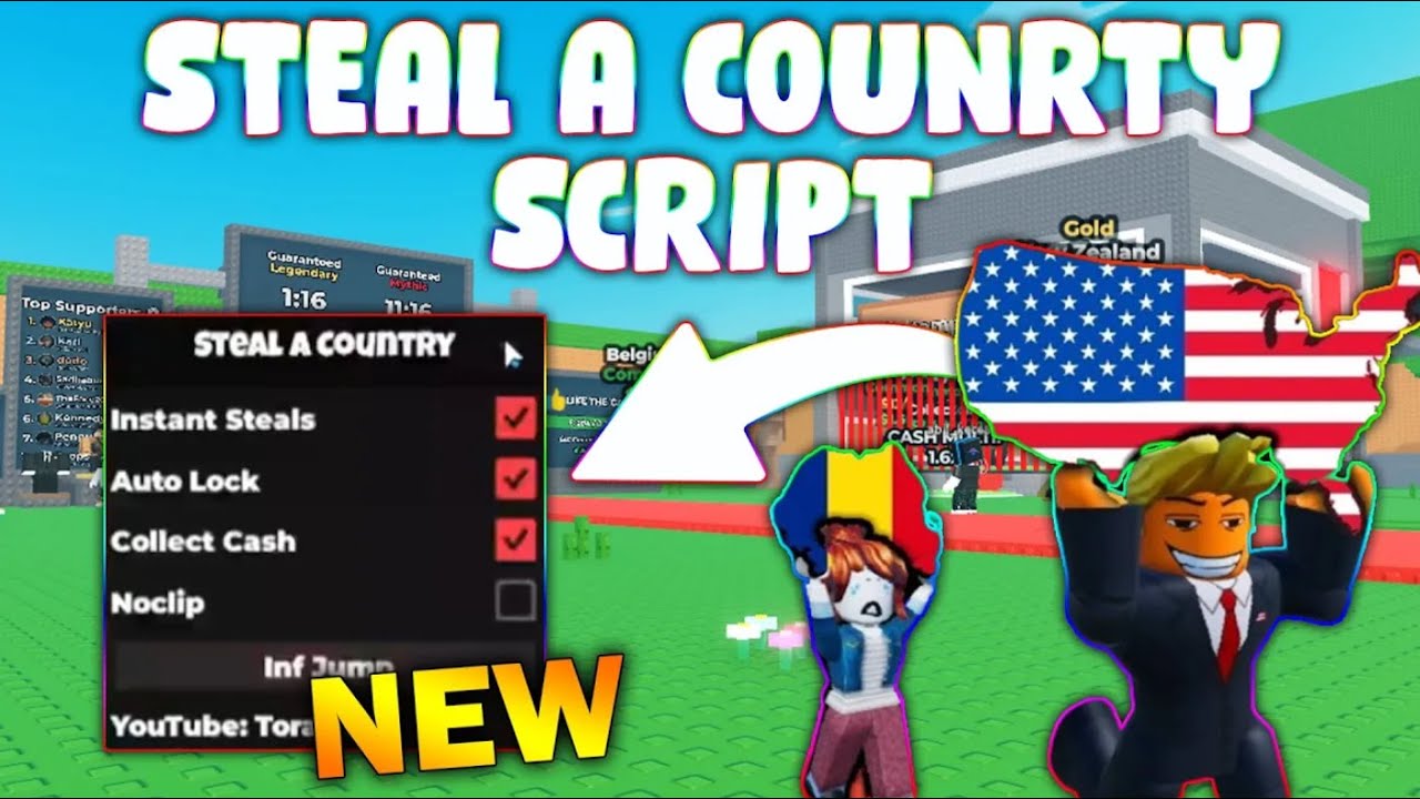 *NEW* Steal a Country Script (PASTEBIN 2025) (INSTANT STEAL , AUTO LOCK ...