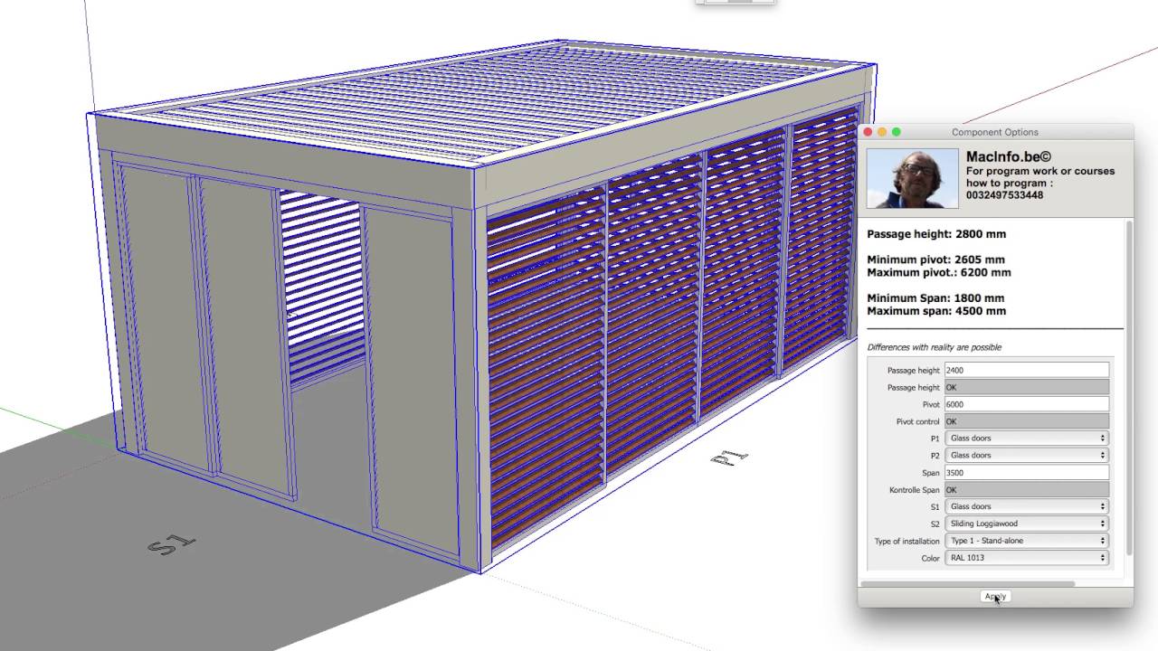 Dynamic component. Вертикальный солярий модель скетчап. Manifold Unit Sketchup. S4u to components Sketchup.