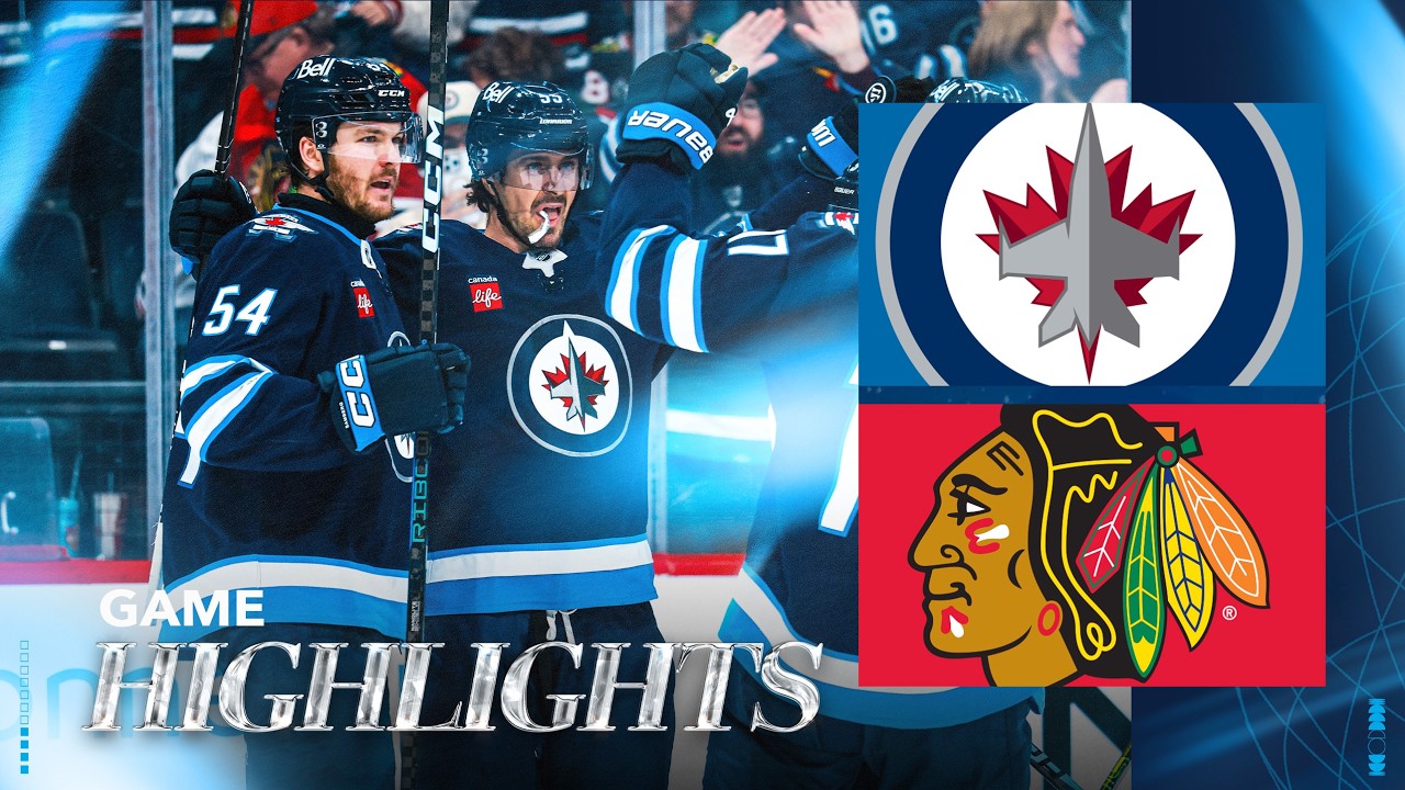 Winnipeg Jets vs. Chicago Blackhawks - Game Highlights