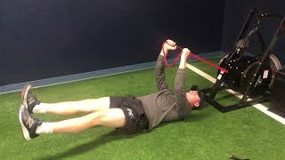 Band:Cable ISO Crunch to DL Leg Lower