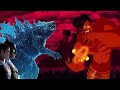 Godzilla, Batman And Superman vs Jafar Genie