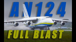 Antonov AN124 Take off Heavy