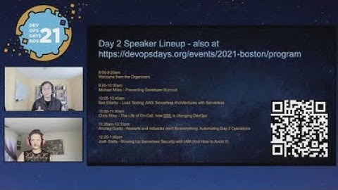DevOpsDays Boston 2021: Day 2 Welcome Back and Intros