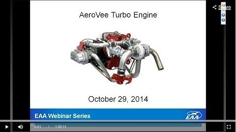 Webinar: AeroVee Turbo Engine