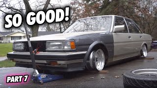 NEW WHEELS!! // Tim's Boosted 5M MX73 Cressida Project // PART 7