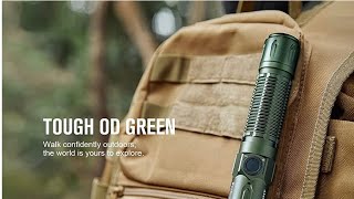 Unboxing- OLight Warrior 3S Flashlight in OD Green