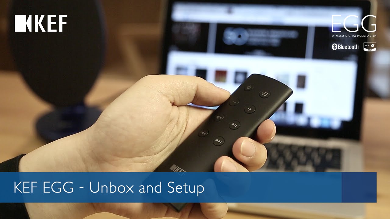 KEF EGG Unbox and Setup (MultiLanguage Subtitles) YouTube