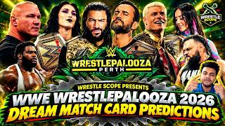 Full WWE Wrestlepalooza 2026 | Dream Match Card Predictions & Updates | Wrestle Scope Guide