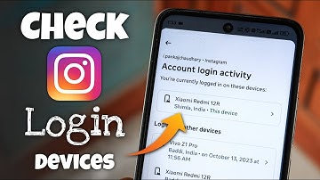 How to Check Instagram Account Login Devices 2024