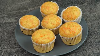 Carrot Ginger Breakfast Cupcake - Flavorful Soft Best For Breakfast screenshot 5