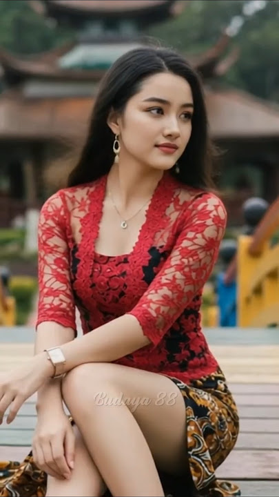 Cultural Charm 88 Beautiful Girls Wearing Kebaya