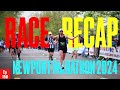 Newport marathon 2024 race recap  getting an 11 minute pb 