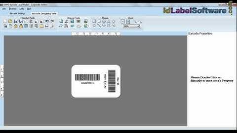 Create &  Print barcode with Price tags: DRPU Barcode Maker Software
