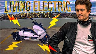 It was all going so well... | Living Electric | EP2 | BMW CE 04 | INFO MOTO