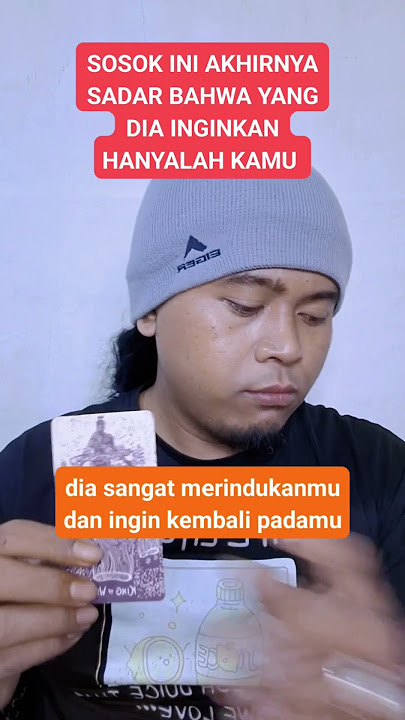 Sosok ini akhirnya sadar bahwa yang dia inginkan hanyalah dirimu #shorts #tarot #tarotreading