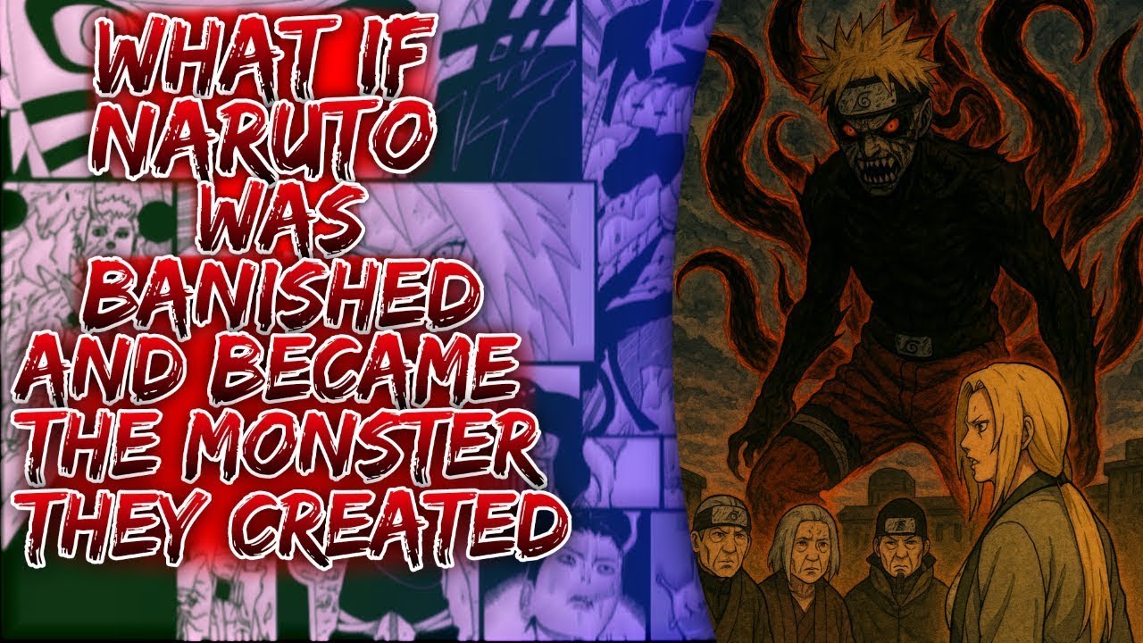 What If Naruto Was Banished And Became The Monster They Created || #narutobanished