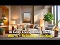 Genius Tiny Home Interior Design Ideas: 10 Cozy & Relaxing Living Room Ideas! 🛋️✨