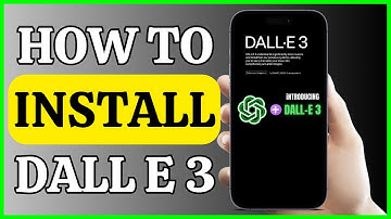 How To Install Dall E 3 | LATEST UPDATE