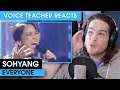 Voice Teacher Reacts to Sohyang - Everyone