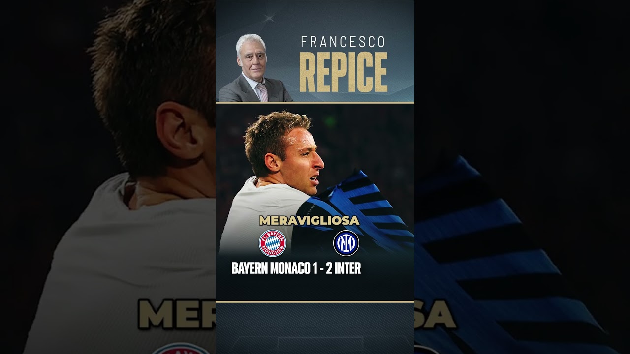 Bayern Monaco-Inter 1-2: la radiocronaca epica di Francesco Repice