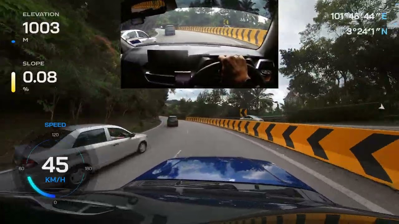A Porsche Owner Driving Baby SUV Perodua Ativa 🚙💨 Up to Genting Highlands ⛰️ - It Can Climb! 💪🏻 ★4K★