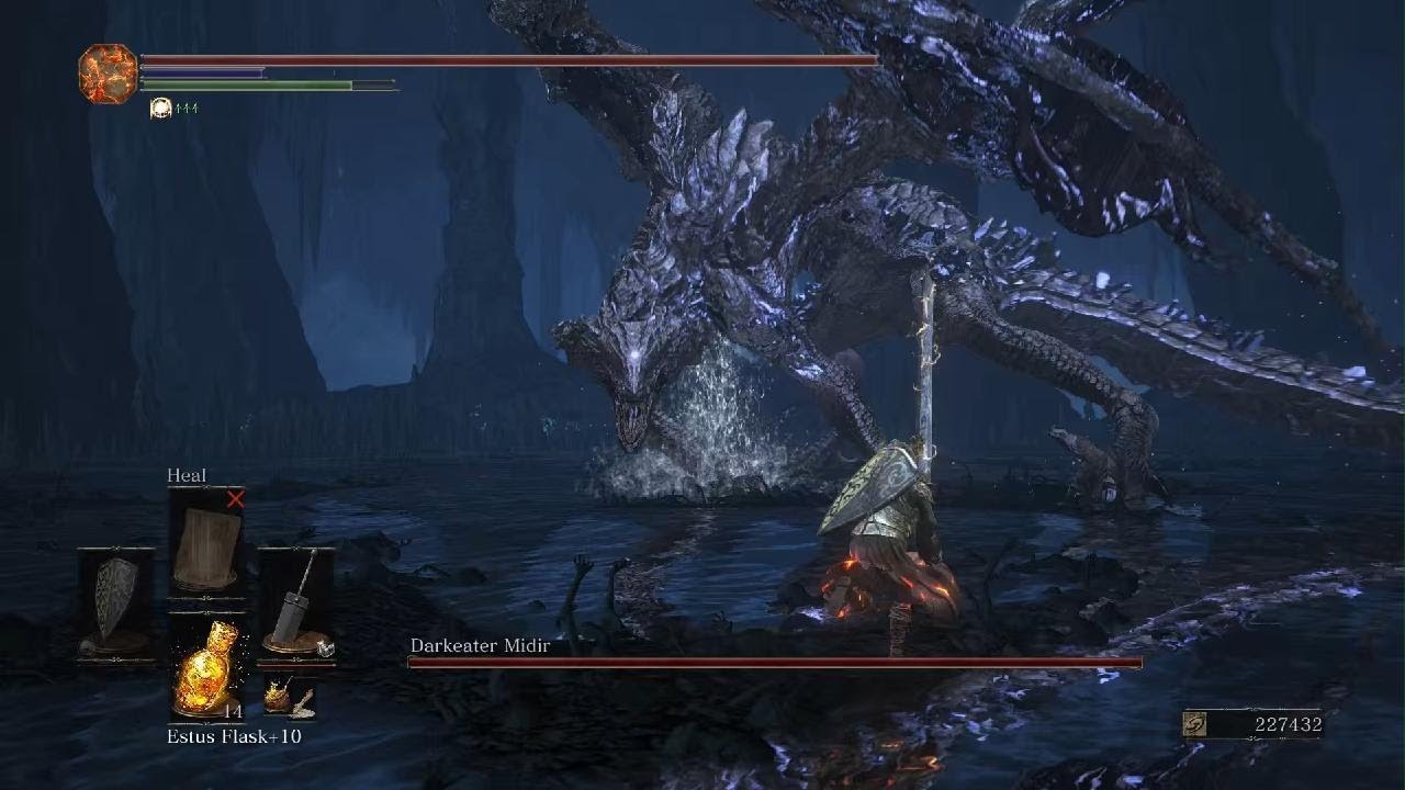 DARK SOULS III - Darkeater Midir NG+ - YouTube