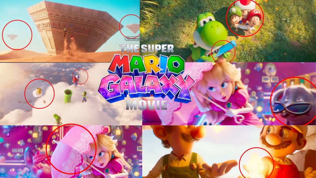 Eight Things You Missed In The SMB Galaxy Movie! In under a minute!