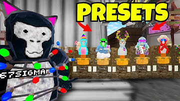 Gorilla Tag Added NEW OUTFIT PRESETS… (New Update)