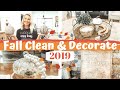 CLEAN & DECORATE WITH ME FOR FALL | CLEAN WITH ME 2019 | FALL DECOR | CLEANING MOTIVATION