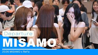 07/26/21 MISAMO TWICE Departure for Japan 4K